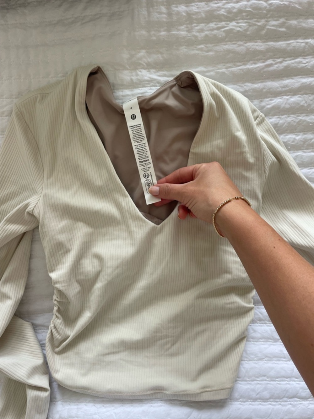 Lululemon All It Takes Rib Nulu Long Sleeve - Picture 3 of 5
